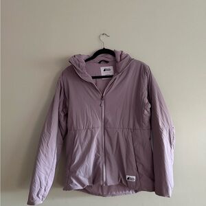 MEC Women's Purple/Pastel Pink Hooded Jacket